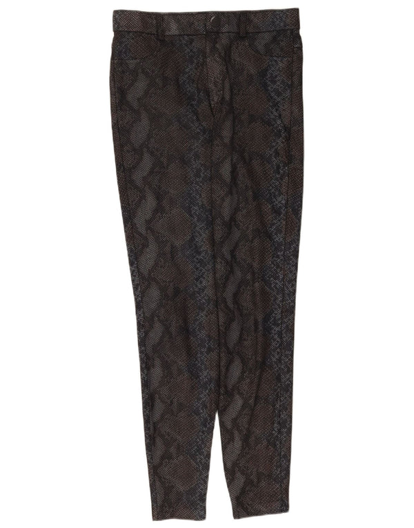 Zara Γυναικεία κολάν Trafaluc UK 14 Medium Black Animal print