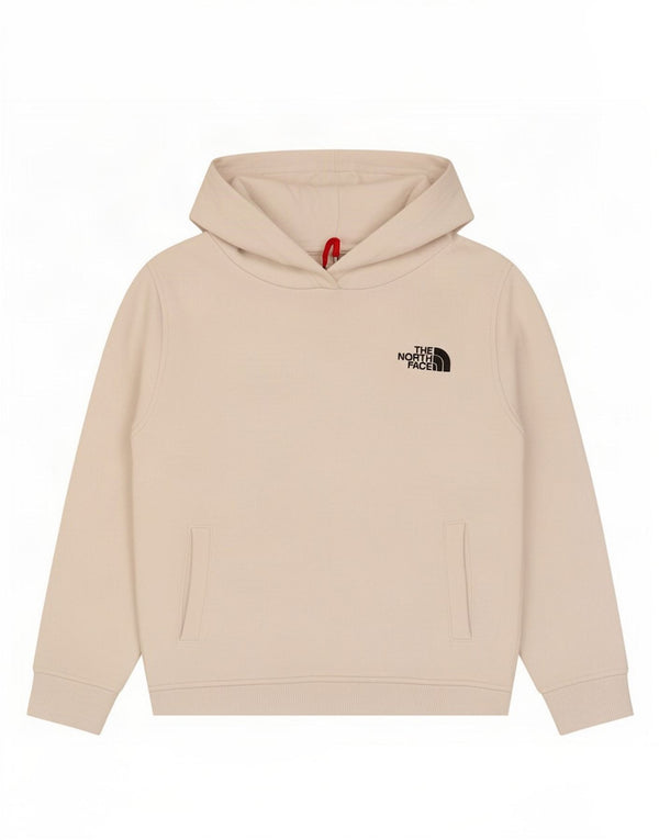 The North Face Boys Graphic Hoodie Jumper 11-12 ετών μεγάλο λευκό βαμβακερό