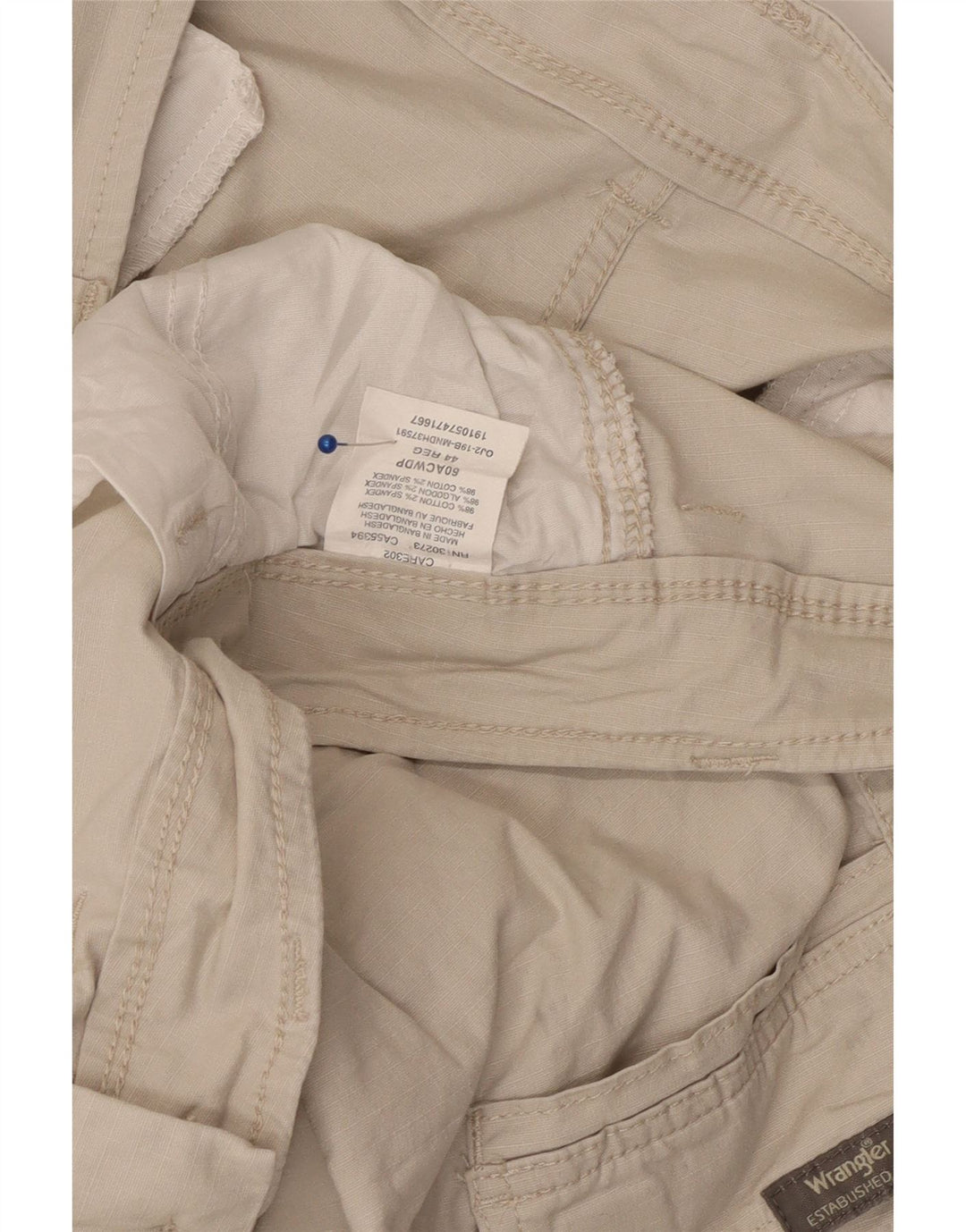 Ανδρικό σορτς Cargo WRANGLER W44 2XL Μπεζ βαμβακερό