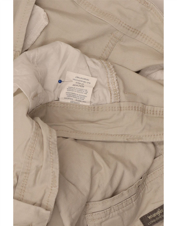 Ανδρικό σορτς Cargo WRANGLER W44 2XL Μπεζ βαμβακερό