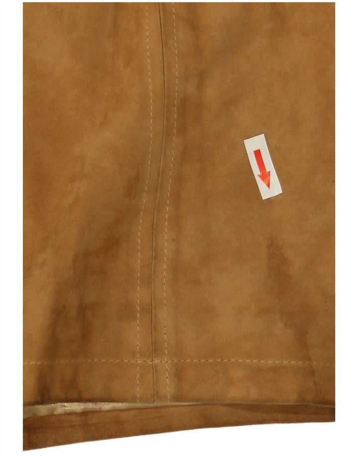 Ανδρικό Suede Jacket Ombraluce IT 46 Large Brown Δερμάτινο