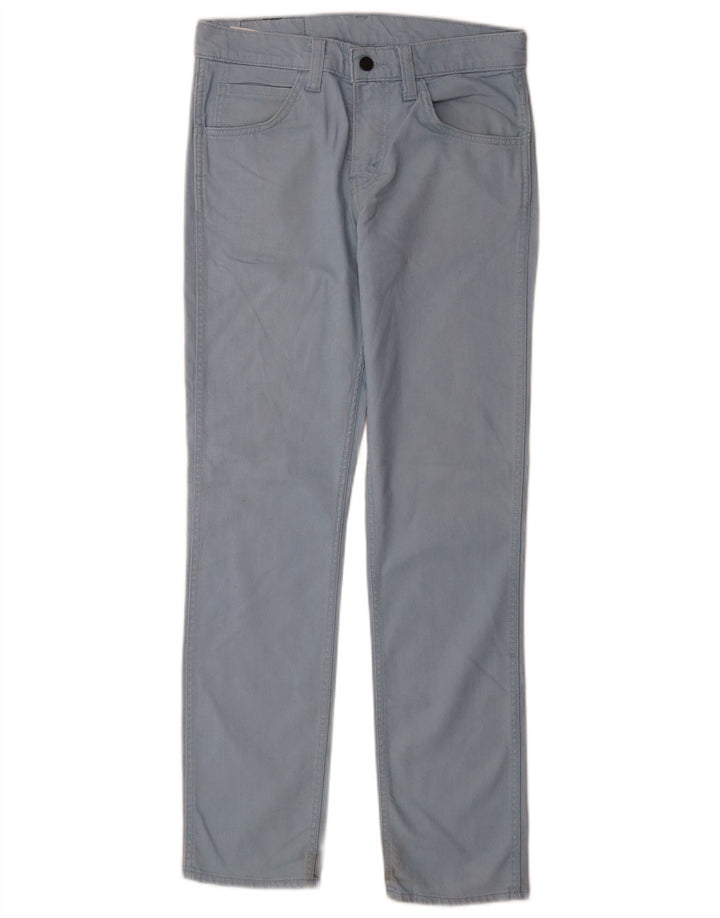 Levi's Womens 511 Slim Jeans W30 L32 Blue Cotton