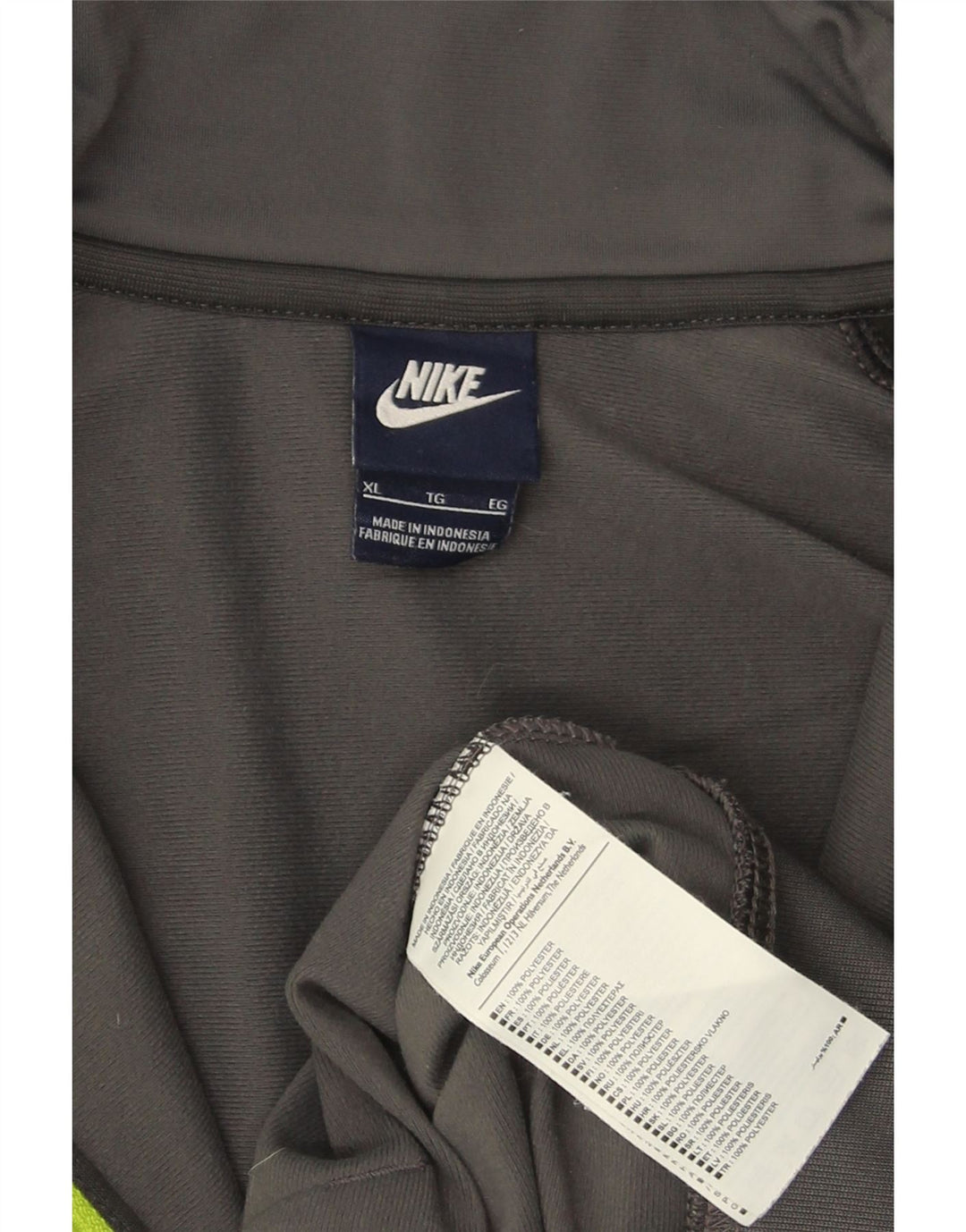 Ανδρική φόρμα NIKE Top Jacket XL Grey Colourblock Polyester