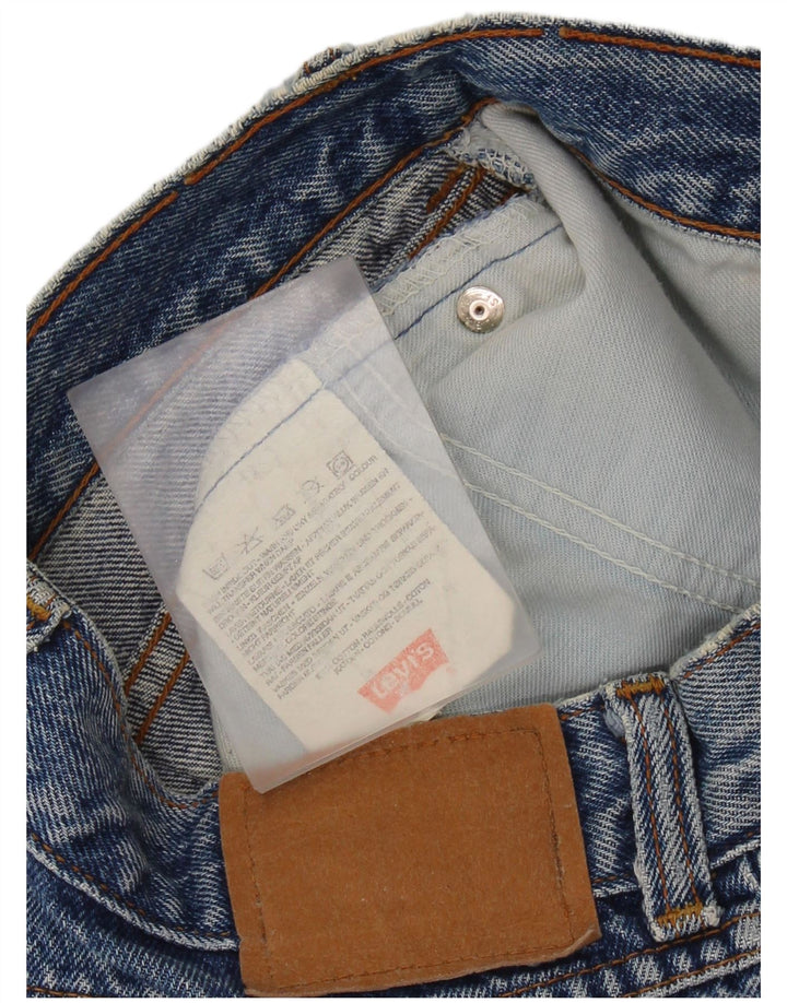 Γυναικεία Τζιν Φούστα LEVI'S W26 Μικρή Μπλε Βαμβακερή