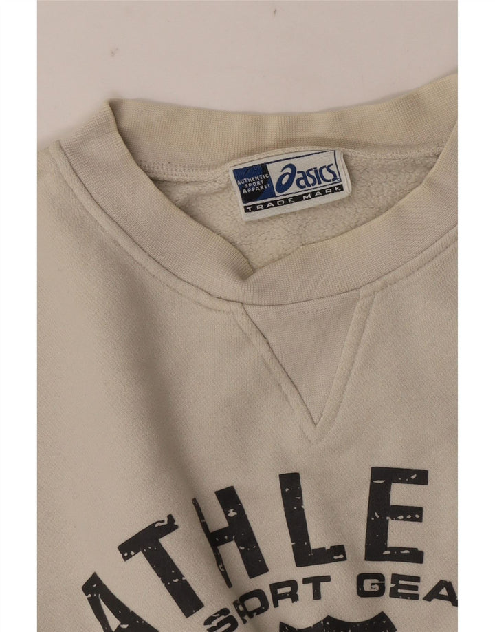 Ανδρικό γραφικό φούτερ Asics Jumper 2XL Beige