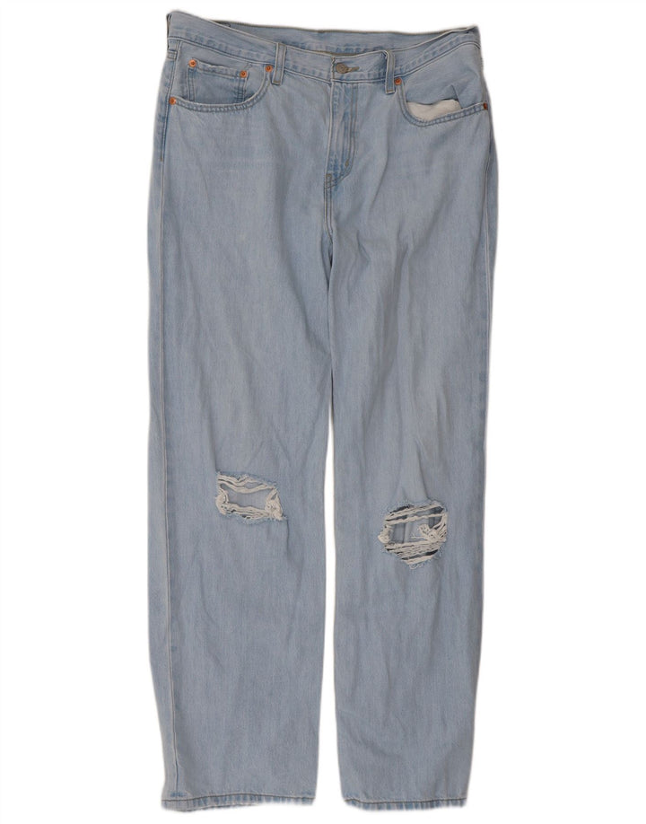 Ανδρικό τζιν Levi's Distressed Straight W36 L30 Blue