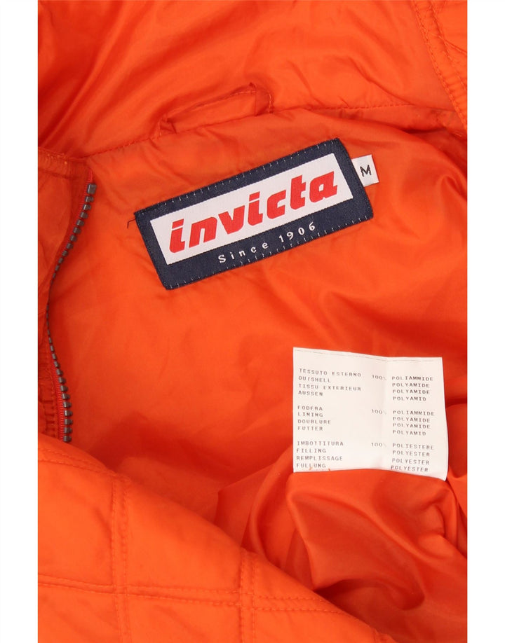 INVICTA Ανδρικό καπιτονέ Gilet UK 38 Πολυεστέρας μεσαίου πορτοκαλιού