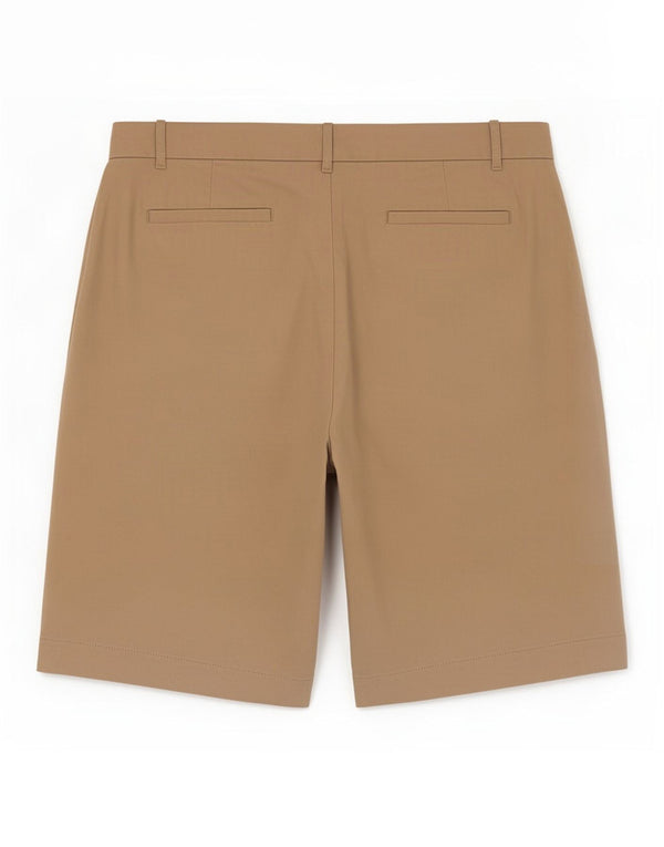 Marks & Spencer Γυναικείο σορτς Chino UK 22 3XL W42 Μπεζ βαμβακερό
