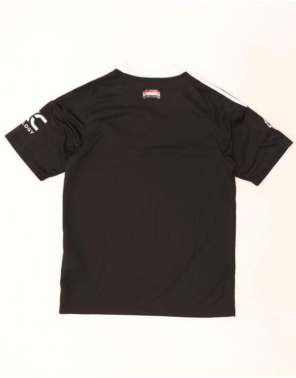 Ανδρικό γραφικό T-shirt Adidas Snapdragon Top Small Black Colourblock