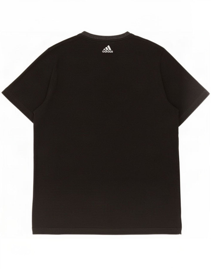 Ανδρικό T-Shirt Adidas Top Μεσαίο Μαύρο