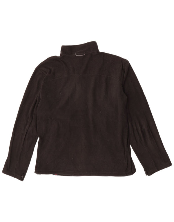 The North Face Mens Liner Fleece Jacket UK 40 Large Black Polyester