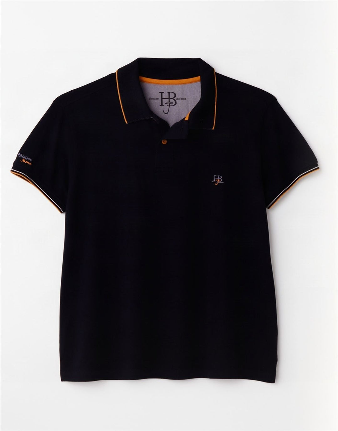 Ανδρικό μπλουζάκι πόλο Harmont & Blaine Μικρό Βαμβακερό Navy Blue