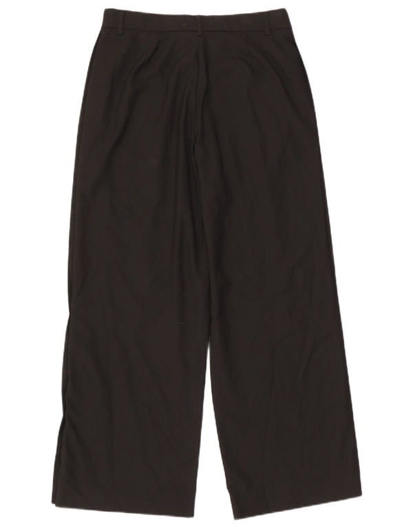Zara Γυναικείο Φαρδύ Παντελόνι Casual Μικρό W26 L28 Μαύρο Πολυεστέρα