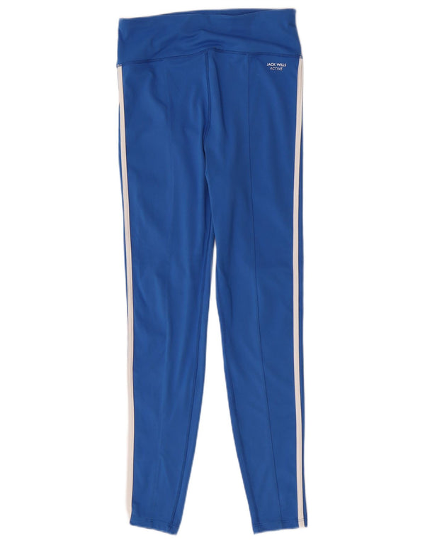 Jack Wills Active ψηλόμεσο κολάν UK 12 Medium Blue Sports