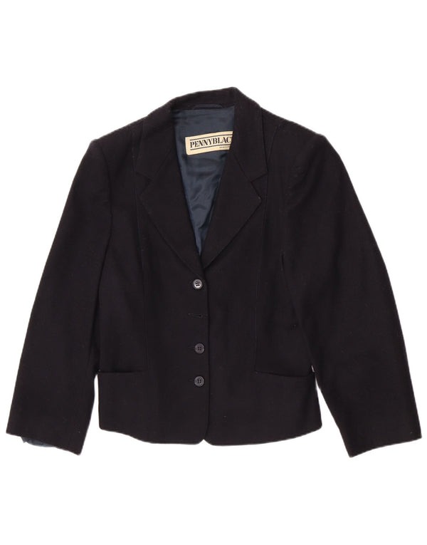 Penny Black Γυναικείο Μπουφάν με 3 κουμπιά σακάκι UK 10 Small Wool