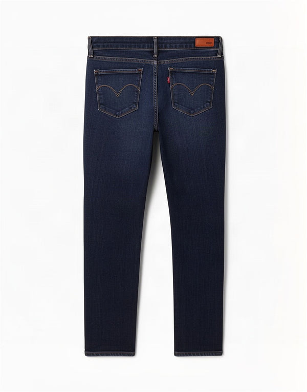Levi's γυναικείο Demi Curve Modern Rise Crop Skinny Jeans W28 L24 Navy Blue