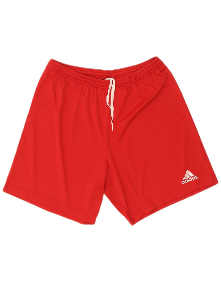 Ανδρικό αθλητικό σορτς Adidas μεγάλο κόκκινο πολυεστέρα
