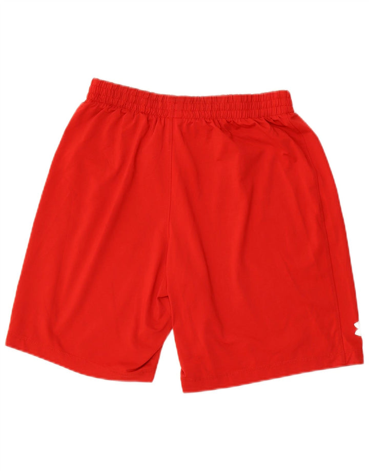 Under Armour Boys Sport σορτς 11-12 ετών μεγάλο κόκκινο πολυεστέρα