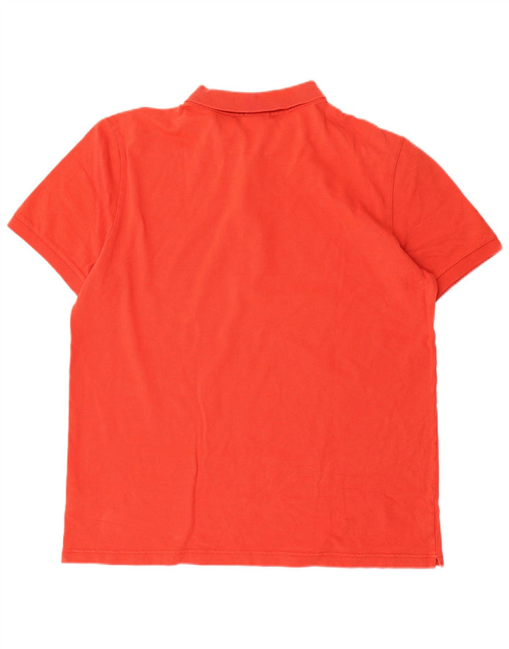 Ανδρικό πουκάμισο πόλο Lacoste 2XL κόκκινο βαμβακερό