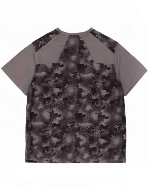 Ανδρικό T-Shirt Mountain Warehouse Top 2XL Grey Camouflage Polyester