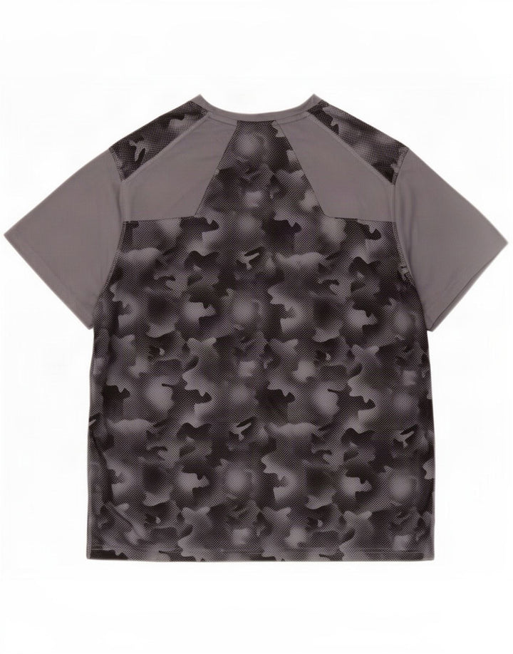 Ανδρικό T-Shirt Mountain Warehouse Top 2XL Grey Camouflage Polyester