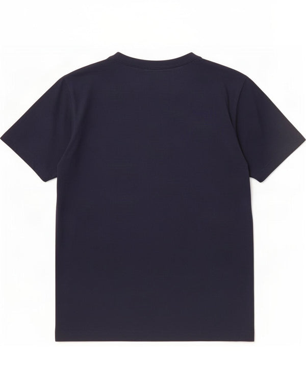 Converse Boys Graphic T-Shirt Top 12-13 ετών Μεγάλο Navy Blue βαμβακερό