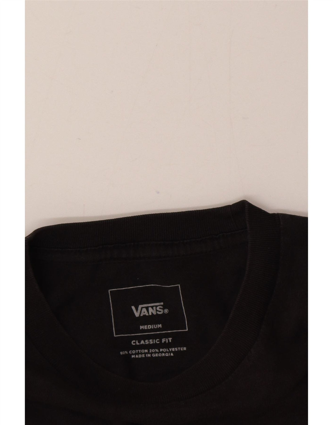 Ανδρικό T-Shirt Vans Classic Εφαρμογή Τοπ μεσαίου γκρι χρώματος βαμβακερό
