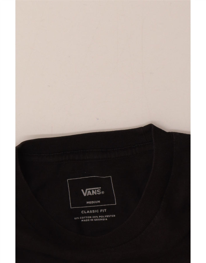 Ανδρικό T-Shirt Vans Classic Εφαρμογή Τοπ μεσαίου γκρι χρώματος βαμβακερό
