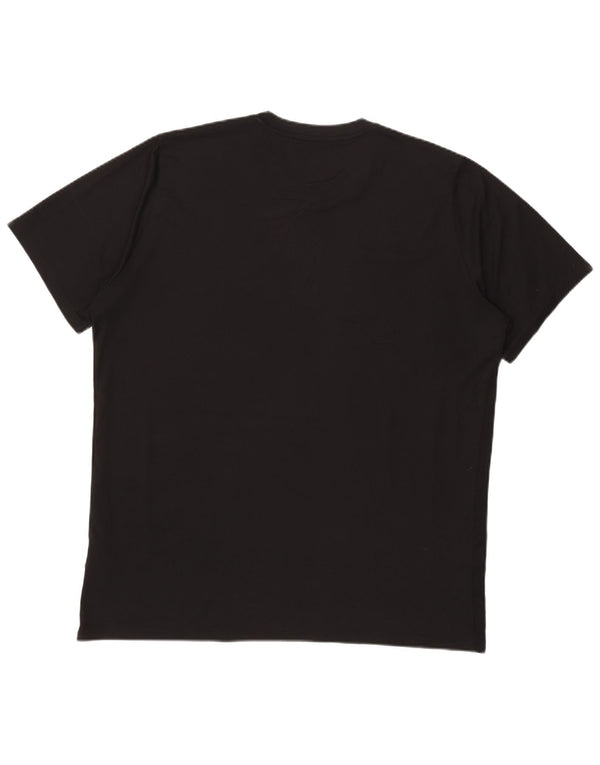 Ανδρικό T-shirt Nike Dri Fit Top 2XL μαύρο πολυεστέρα