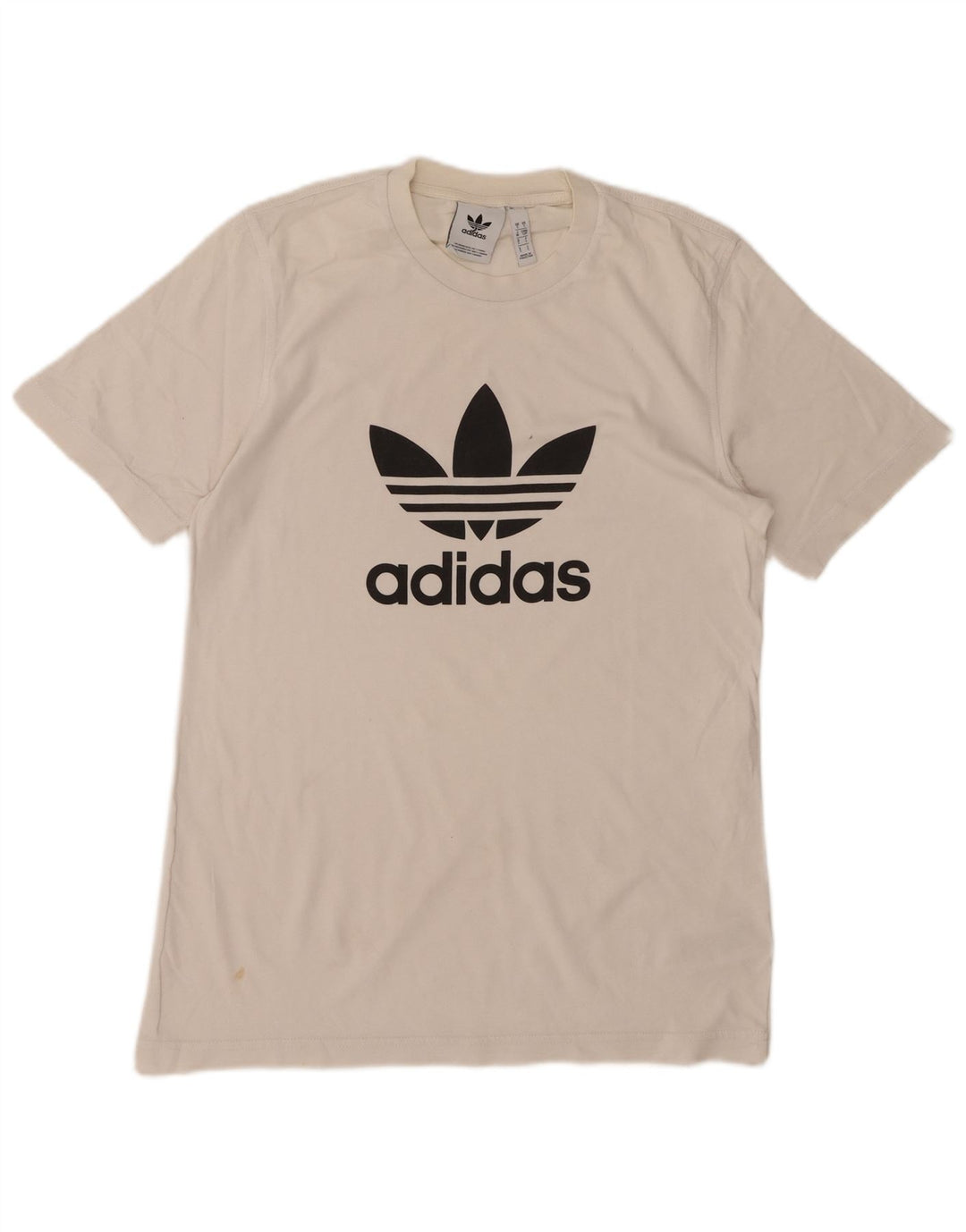 Ανδρικό γραφικό T-Shirt ADIDAS Top Small White Βαμβακερό