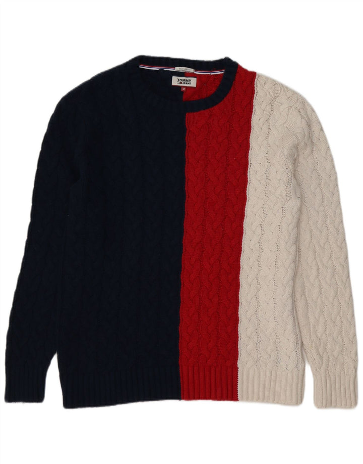 Ανδρικό πουλόβερ Tommy Hilfiger Boat Neck Jumper Μεσαίο Πολύχρωμο