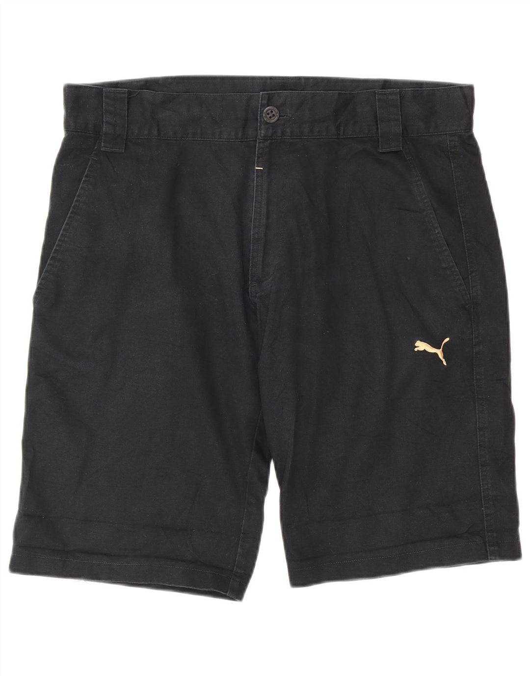 Ανδρικό σορτς chino Puma μεσαίο W32 μαύρο