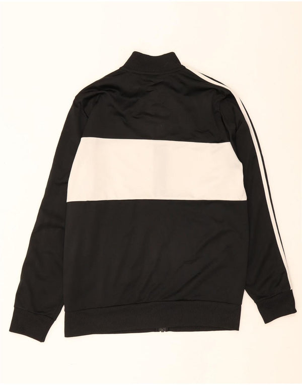 Κορυφαία φόρμα Adidas Boys σακάκι 15-16 ετών Μαύρο Colourblock Polyester