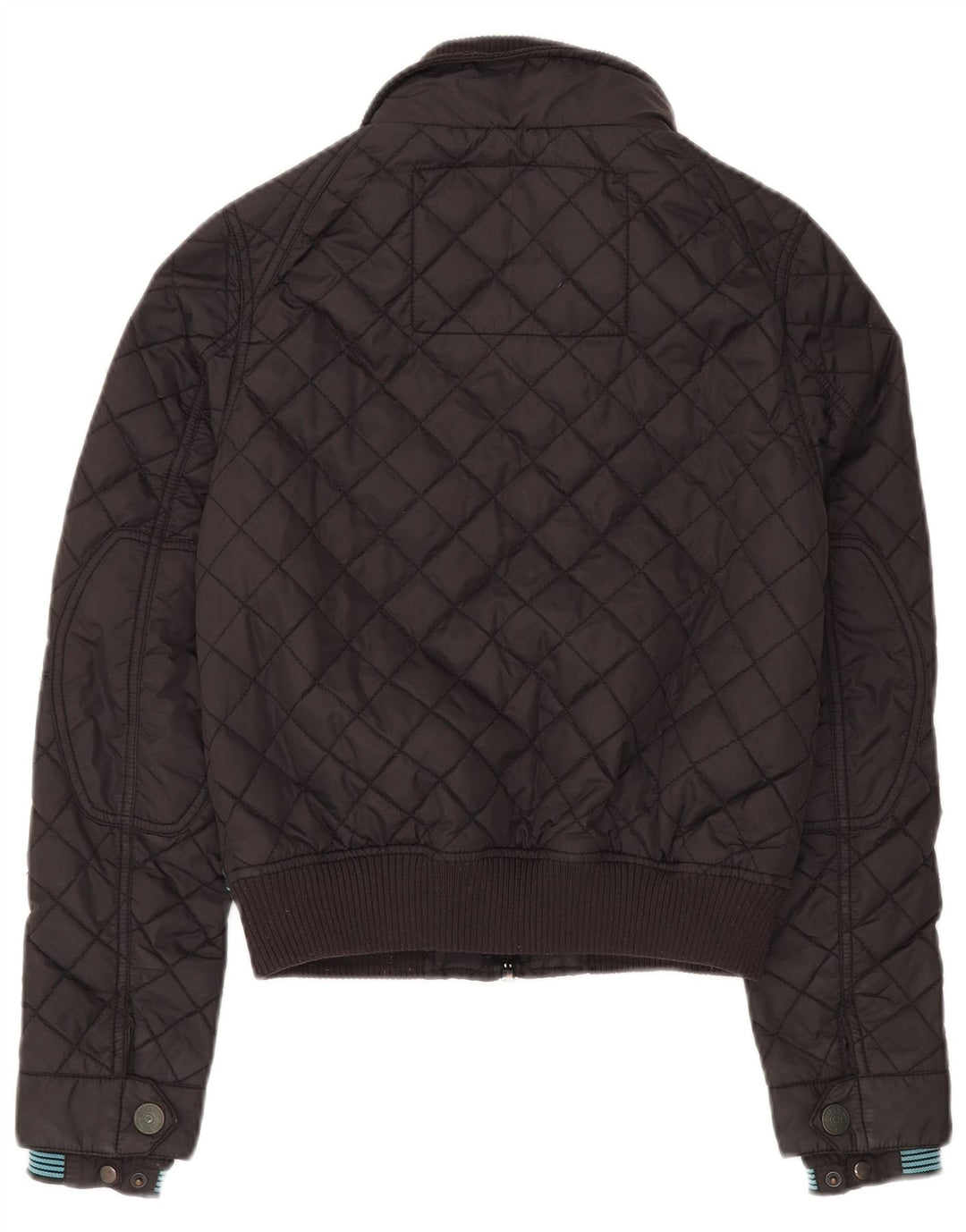 Superdry Γυναικείο Καπιτονέ Utility Μπουφάν UK 10 Small Black Nylon