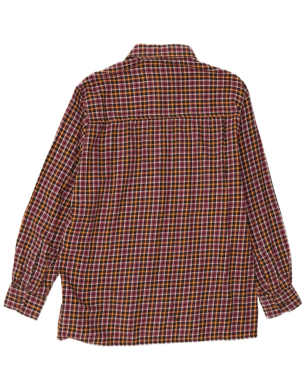 Ανδρικό φανελένιο πουκάμισο VINTAGE Μέγεθος 41/42 Μεγάλο πολύχρωμο βαμβάκι