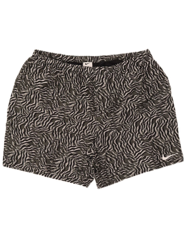 Ανδρικό σορτς κολύμβησης Nike 2XL σε γκρι Animal Print Polyester