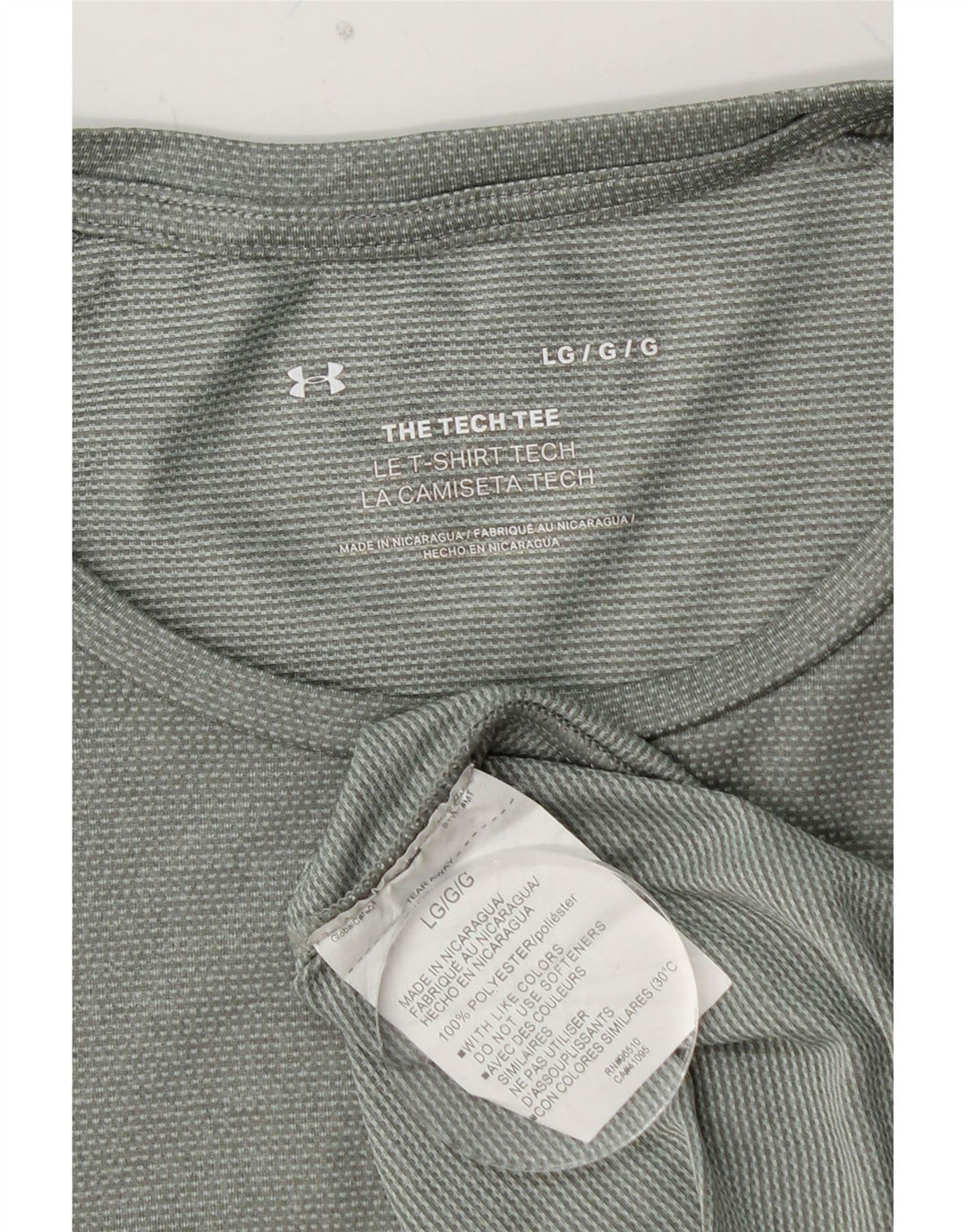 Ανδρικό T-Shirt UNDER Armour Top Large Green Polyester