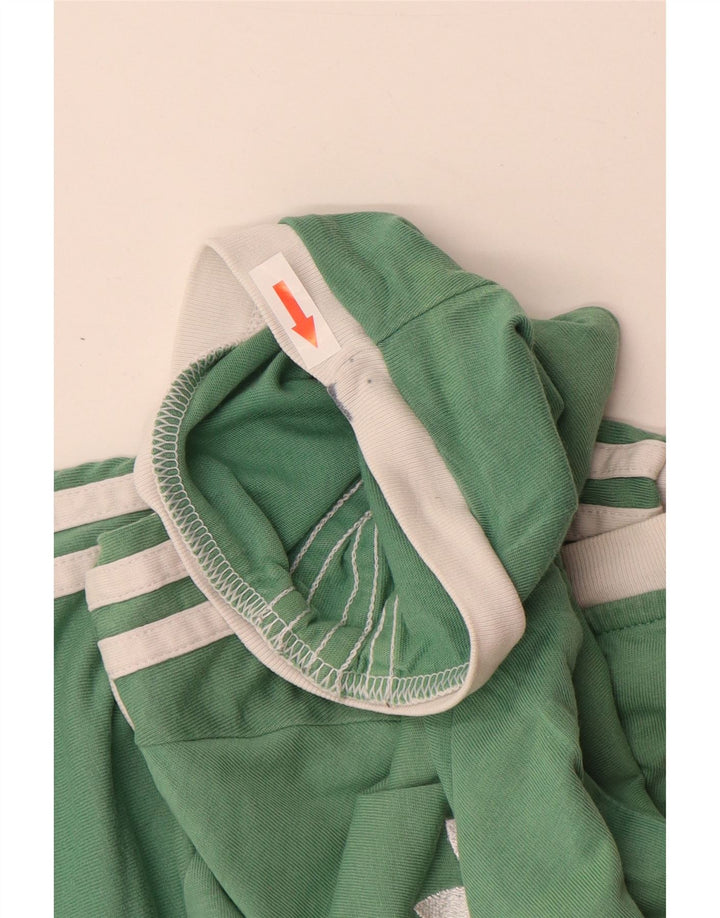 Ανδρικό T-Shirt Adidas Top Μικρό πράσινο βαμβακερό