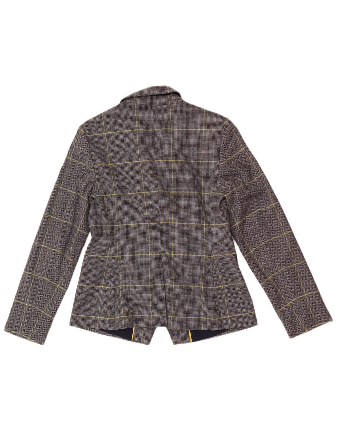 Boden Γυναικείο Petite Blazer Jacket UK 10 Small Navy Blue Houndstooth