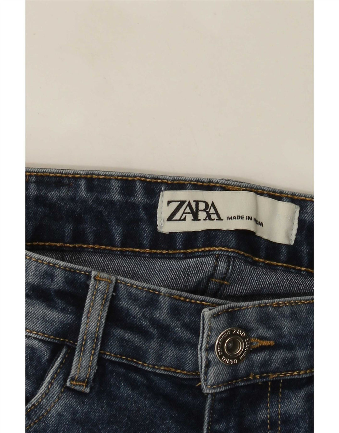 Zara Γυναικείο Slim Jeans W30 L29 Μπλε