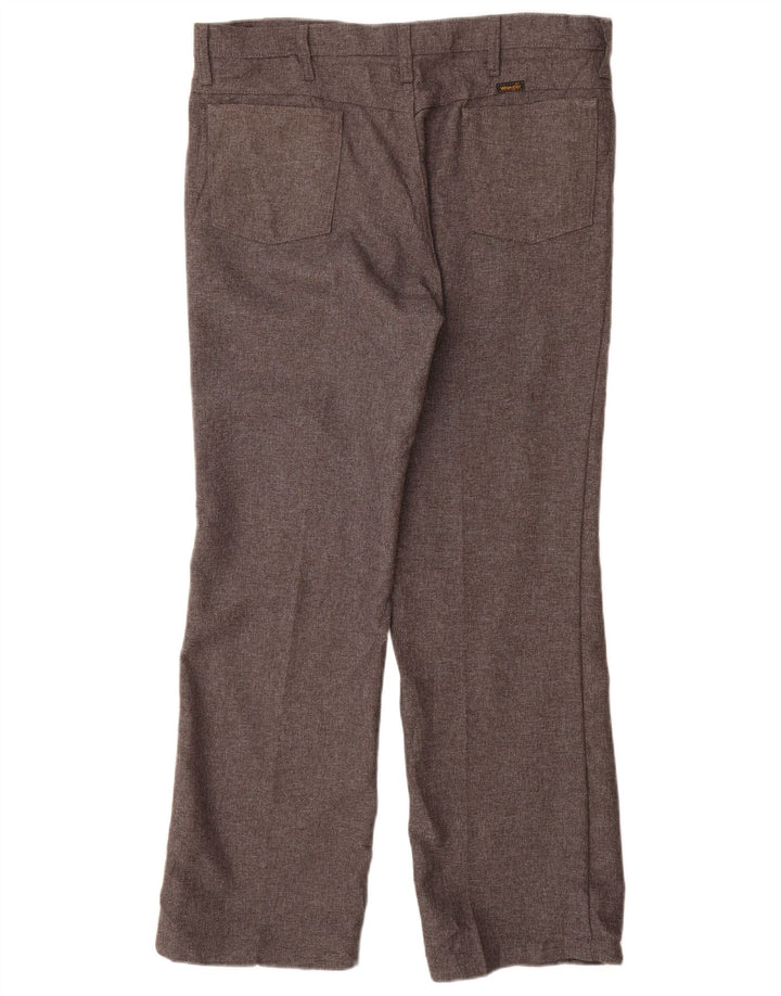 Ανδρικό ίσιο casual παντελόνι Wrangler W38 L30 Γκρι Πολυεστέρας