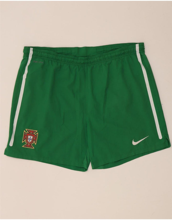 Ανδρικό αθλητικό σορτς Nike Portugal μεγάλο πράσινο πολυεστέρα