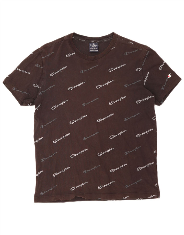 Ανδρικό γραφικό T-shirt CHAMPION Top Small Black