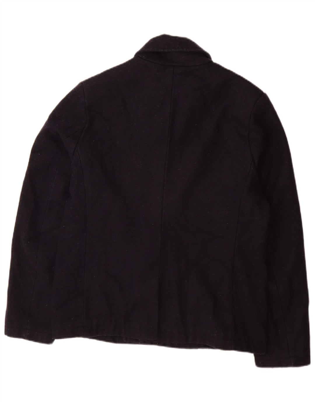 Lyle & Scott Ανδρικό παλτό μπιζελιού UK 36 Small Navy Blue Acrylic