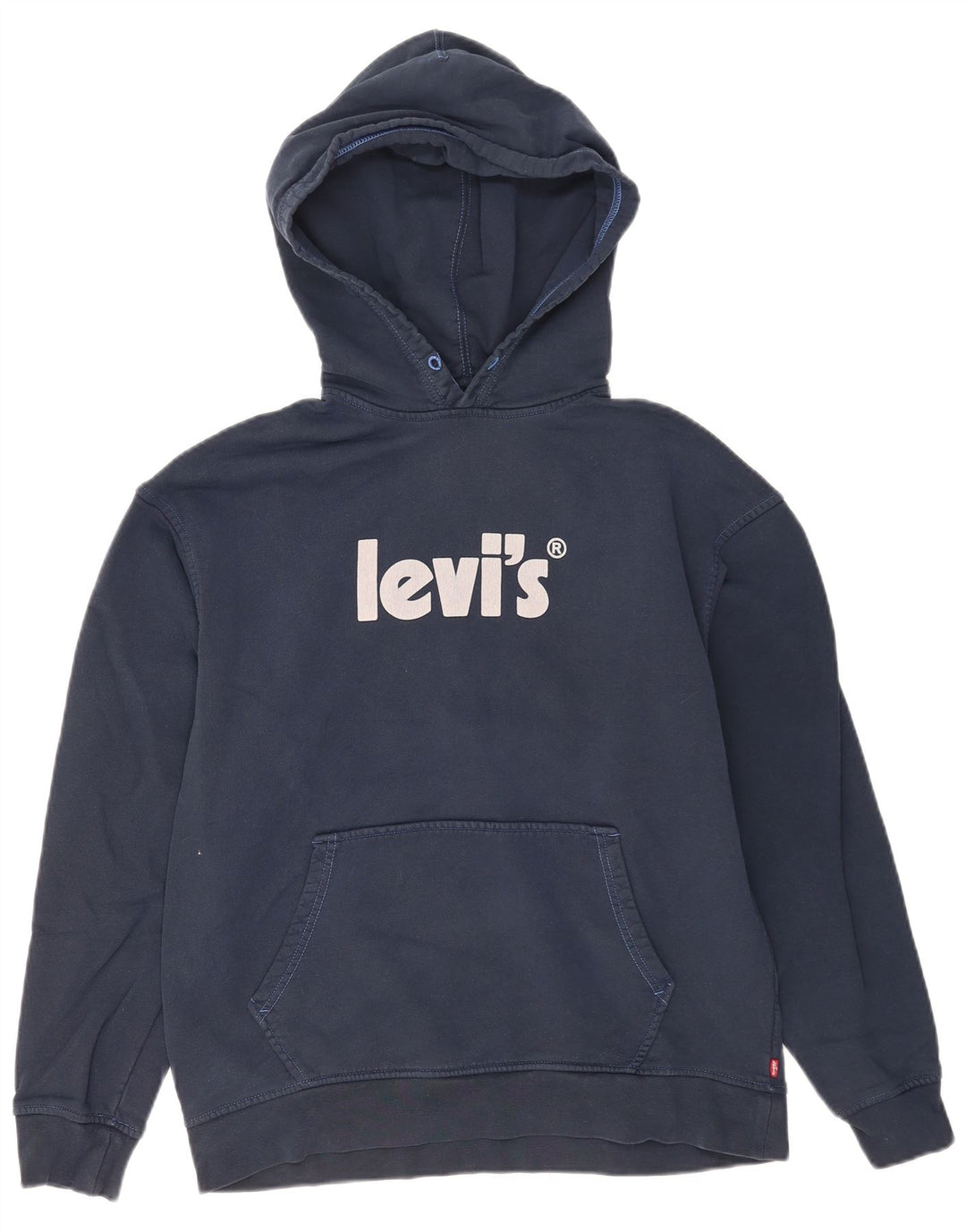 Ανδρικό γραφικό κουκούλα Levi's, μεσαίο ναυτικό, βαμβακερό