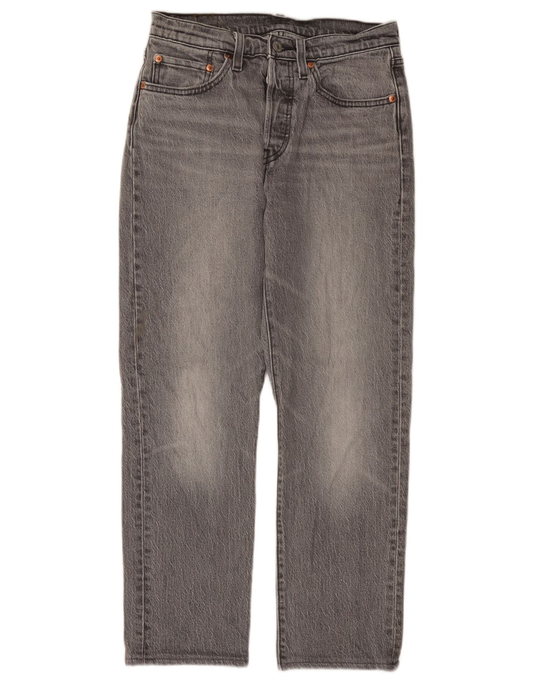 Γυναικείο Levi's 501 Straight Jeans W27 L28 Γκρι βαμβακερό