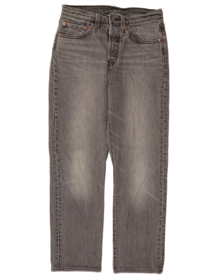Γυναικείο Levi's 501 Straight Jeans W27 L28 Γκρι βαμβακερό