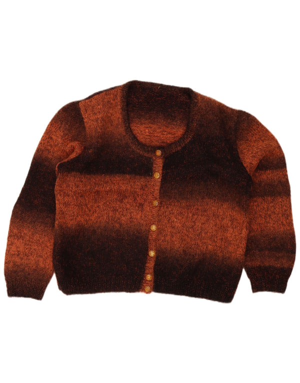 Vintage γυναικεία ζακέτα πουλόβερ UK 18 XL καφέ Colourblock