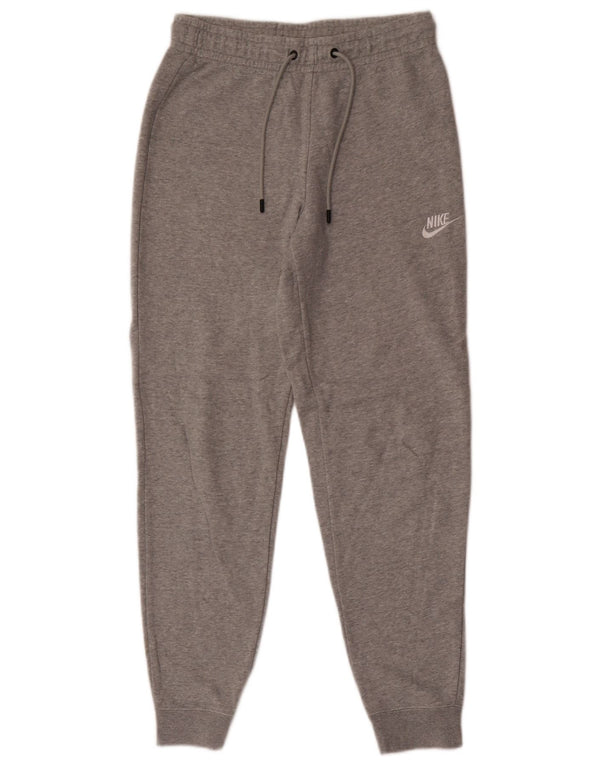 Γυναικεία αθλητική φόρμα Nike Παντελόνι Joggers UK 8 Μικρά βαμβακερά γκρι φλύκταινα