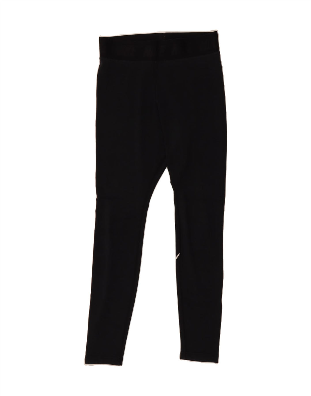 NIKE Womens Graphic Leggings UK 14 Medium  Black Cotton Vintage Nike and Second-Hand Nike from Messina Hembry 